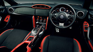 MODELLISTA INTERIOR PANEL SET RED For TOYOTA 86 ZN6 D2551-51220