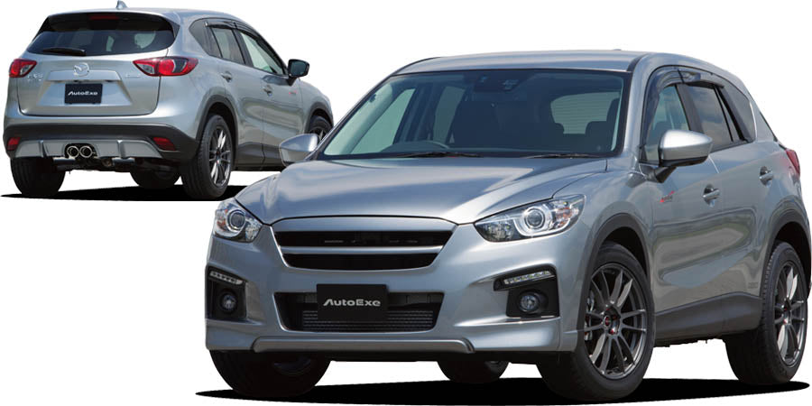 AUTOEXE STYLING KIT FRONT SPOILER FOR MAZDA CX-5 KE MKE2100 - Black Hawk Japan