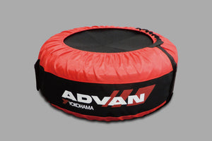 YOKOHAMA ADVAN TIRE COVER WM0037 - Black Hawk Japan