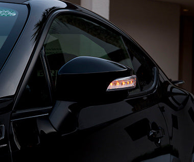 TOMS FRONT LED DOOR MIRROR SIGNAL BLUE LED PURE RED M7Y  FOR  86 ZN6  87950-TZN61-R2 - Black Hawk Japan