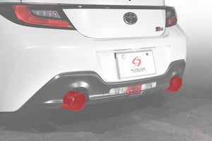 K'SPEC SILKBLAZE MUFFLER SILVER TAIL FOR TOYOTA GR86 ZN8 SBSM-002