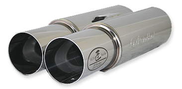 REINHARD CANNONBALL DOUBLE MUFFLER STAINLESS EXHAUST FOR NISSAN LAUREL C35 LATE NA RB25DE RB20DE RH-2242 - Black Hawk Japan