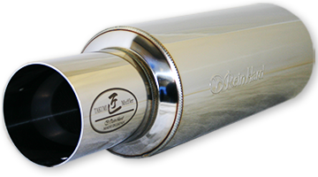 REINHARD CANNONBALL MUFFLER STAINLESS EXHAUST FOR TOYOTA MARK II CHASER CRESTA JZX81 TURBO 1JZ-GTE RH-1063