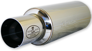 REINHARD CANNONBALL MUFFLER STAINLESS EXHAUST FOR SUBARU FORESTER SG5 NA EJ20 RH-740