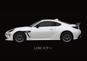 SARD LSR WING CARBON PLAIN WEAVE LOW STAY FOR TOYOTA GR86 ZN8 81092