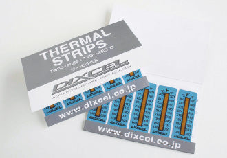 DIXCEL BRAKE TEMPERATURE INDICATOR STICKER [Compatibility List in Desc.] CTS-F10 - Black Hawk Japan