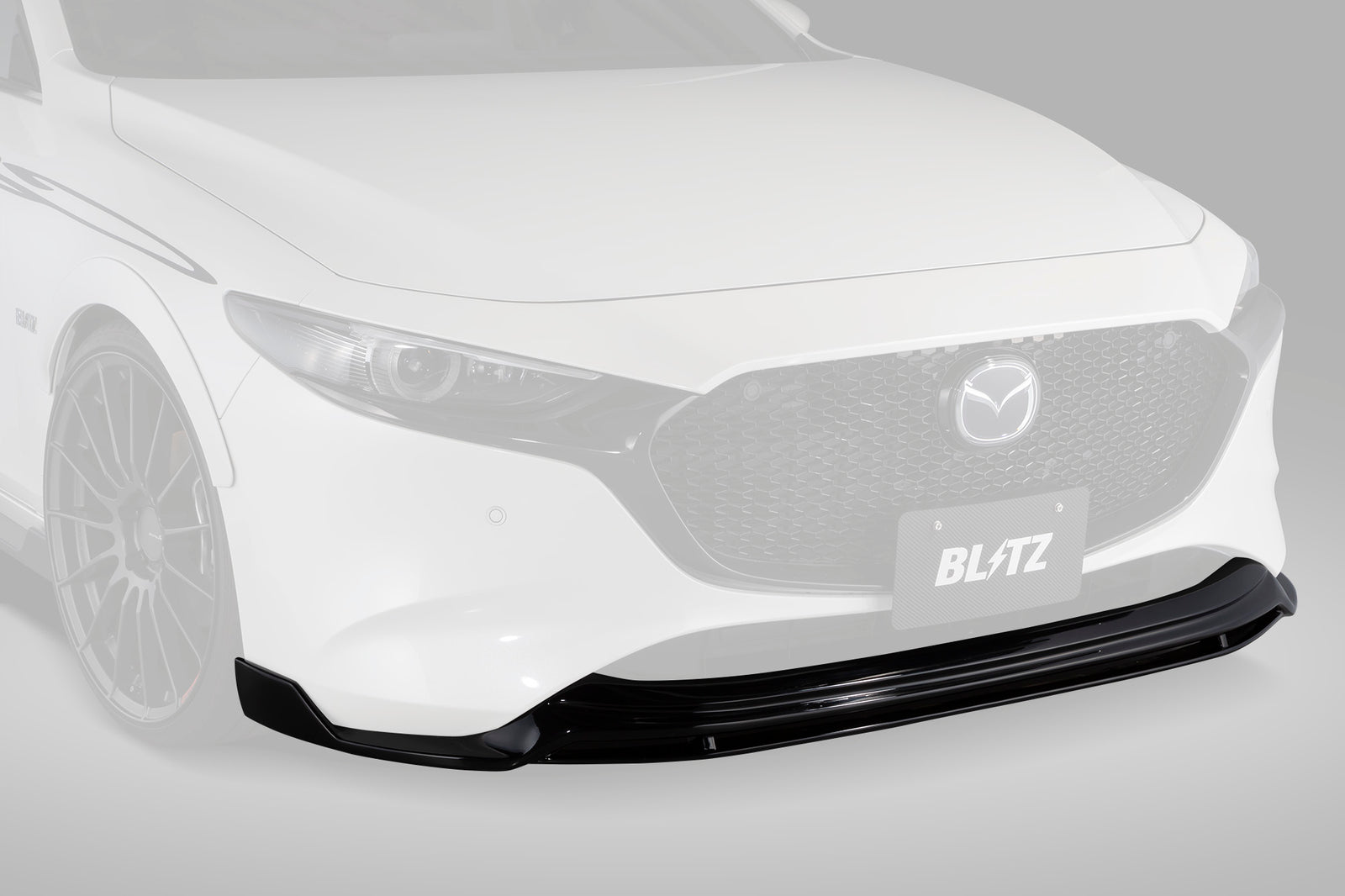 BLITZ AERO SPEED R-CONCEPT FRONT LIP SPOILER For MAZDA 3 BP 60383