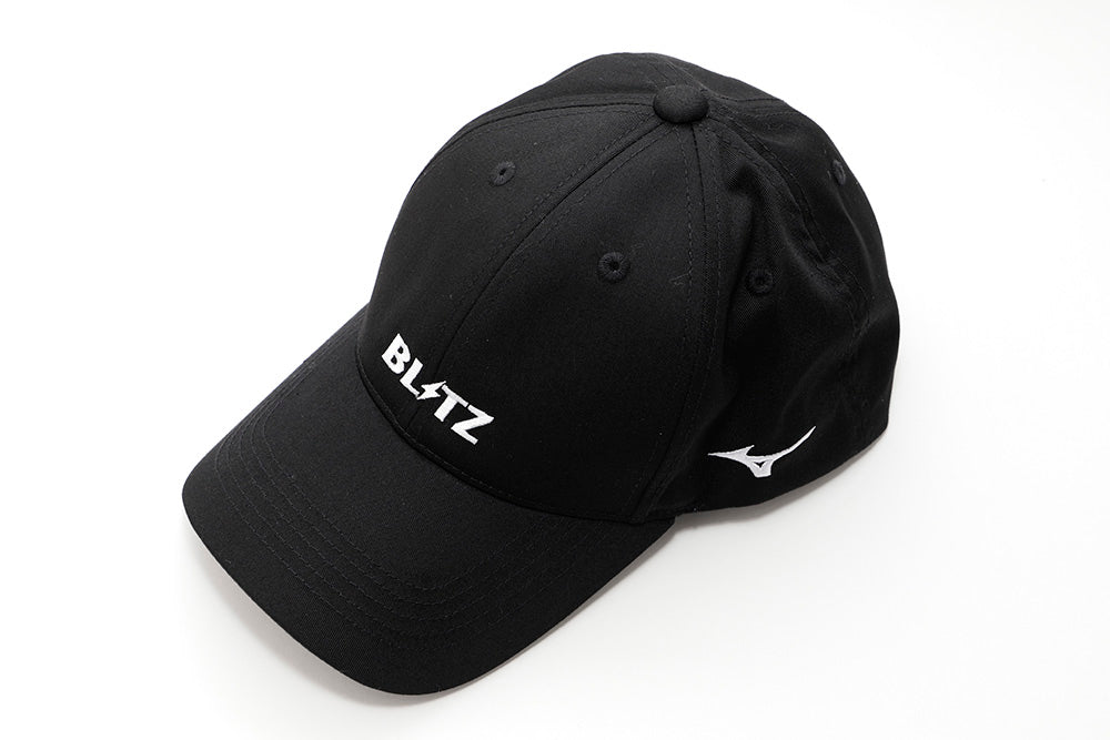BLITZ MIZUNO LOGO CAP BLACK FOR  13838 - Black Hawk Japan