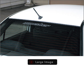 MONSTER SPORT HOLLOW STICKER [STRAIGHT] CLEAR X LIGHT SILVER FOR  ZZZA10