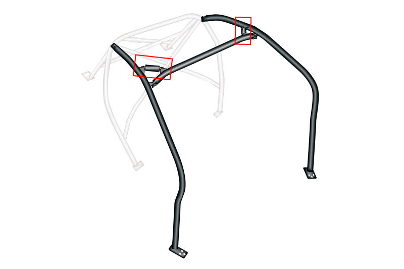 OKUYAMA DEDICATED A PILLAR REINFORCEMENT BAR For PORSCHE 911 997 757-746-3