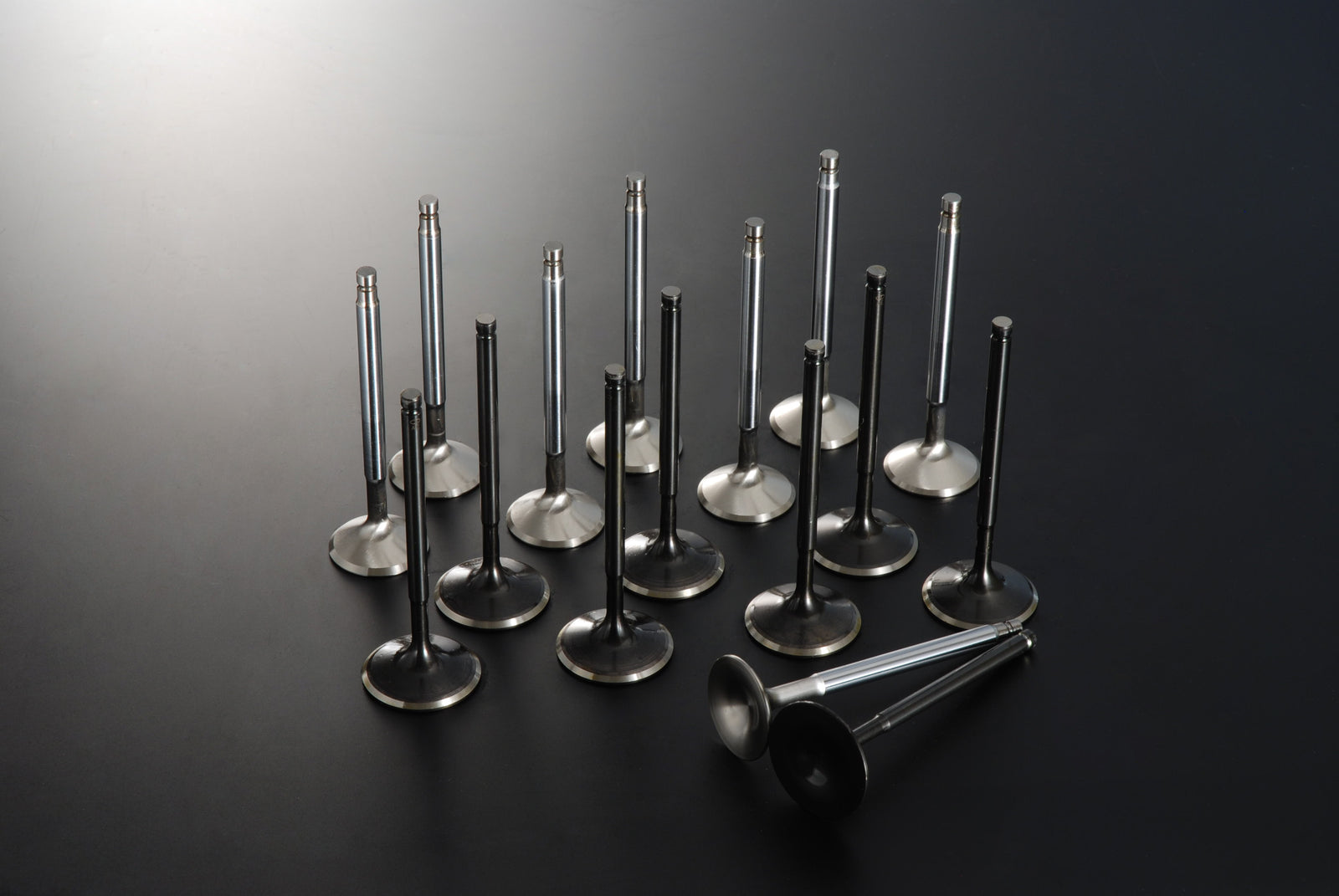 TOMEI OVER SIZE VALVE SET  For NISSAN SR 163401 - Black Hawk Japan