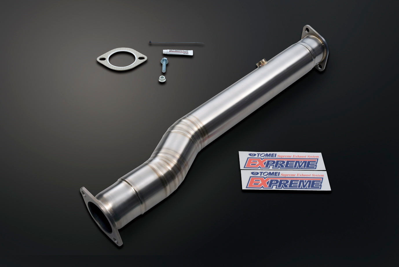 TOMEI EXPREME Ti TITANIUM CAT STRAIGHT PIPE  For EVO 10 4B11 431001