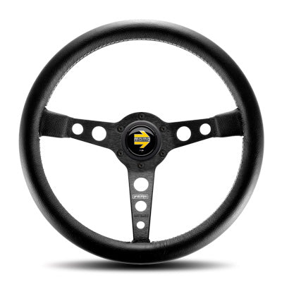 MOMO PROTOTIPO BLACK STEERING WHEEL P-1