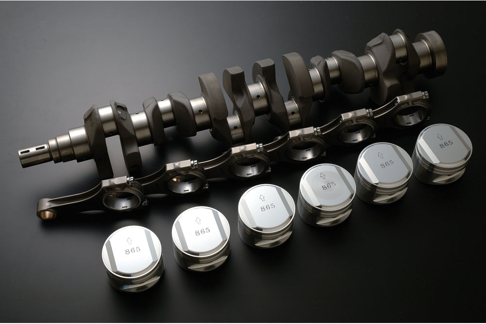 TOMEI 2.8L STROKER KIT 87.0 V RECESSED W Bearings  For NISSAN BNR32 BCNR33 BNR34 RB26 RB25 250014