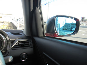 R'S RACING SERVICE WIDE BLUE DOOR MIRROR FOR SUZUKI SWIFT SPORTS ZC33S ZC83S B33-208A