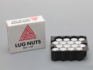 YOKOHAMA ALMEX-NUT M12×1.50P CR WHEEL NUT CHROME 16PCS FOR  Z8326