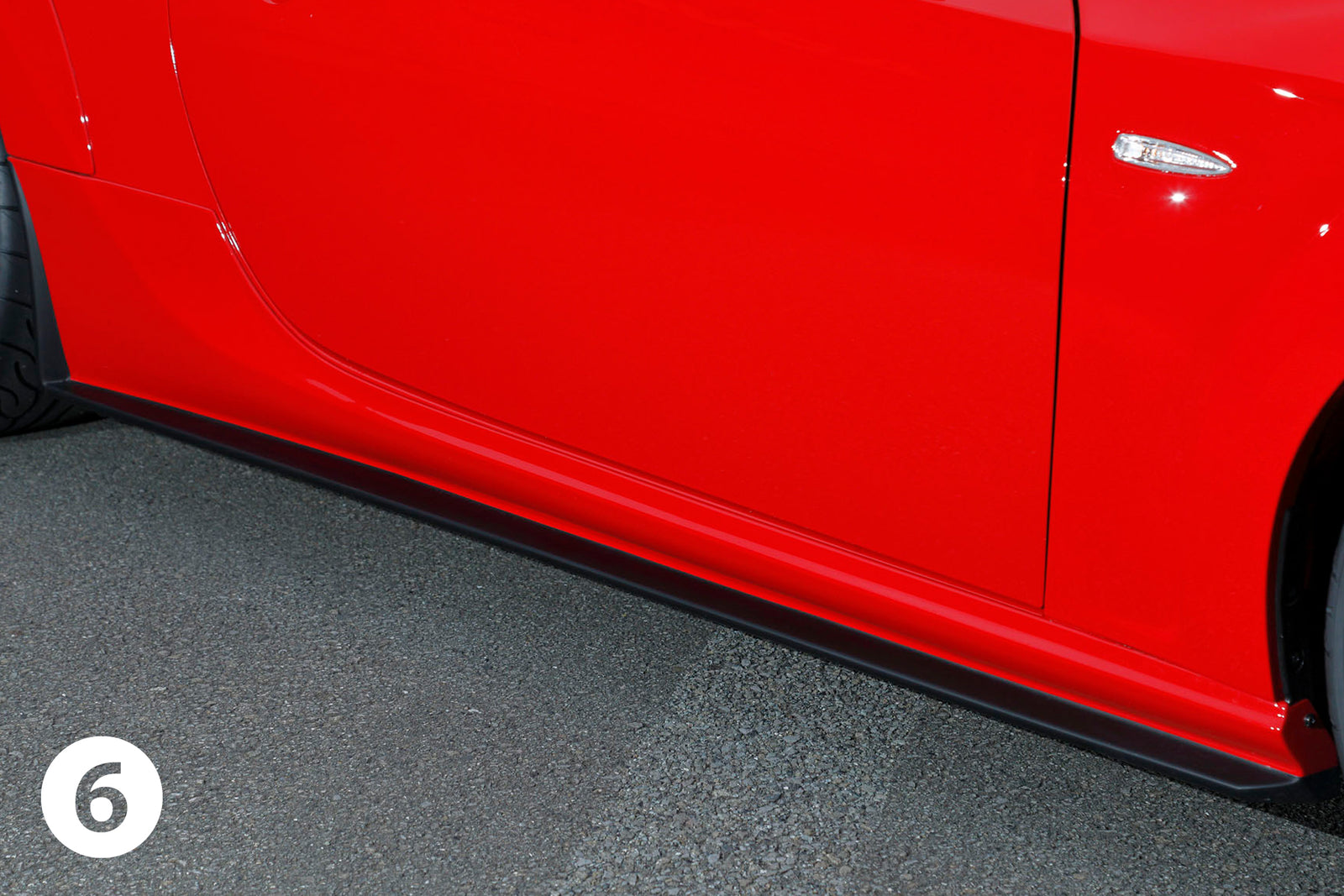 MAX ORIDO SIDE STEP BLUE  For TOYOTA FT86 ZN6 FA20 AKE-021-K3X-MB