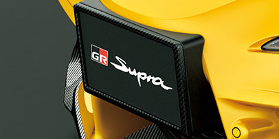 TRD GR CARBON NUMBER FRAME (FOR FRONT DESK) For GR SUPRA DB02 42 MS371-00001 - Black Hawk Japan
