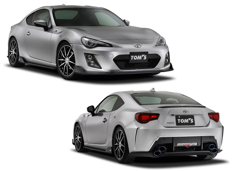 TOMS FRONT BUMPER RACINGFOG BLACK SILICA D4S  FOR  86 ZN6  52110-TZN66-B