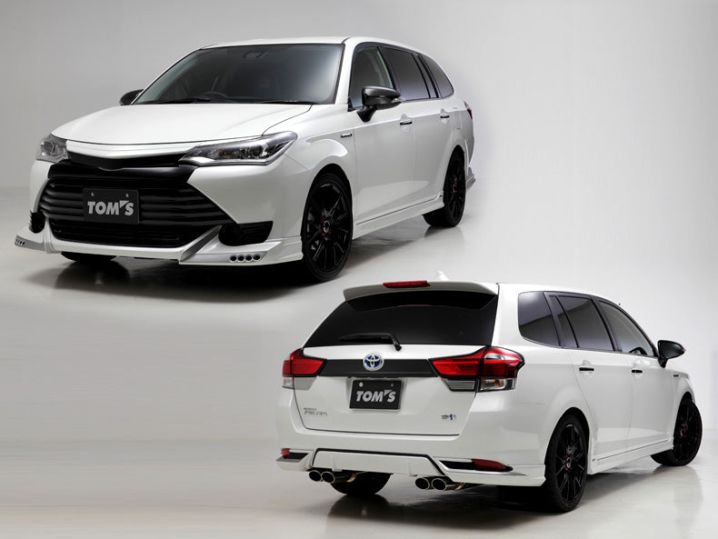 TOMS REAR BUMPER SPOILER UNPAINTED FOR  COROLLA FIELDER NKE165 NZE16#NRE16#ZRE16#  52159-TNE16-Z