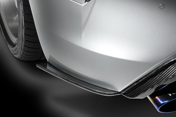 TOMS REAR BUMPER SIDE DIFFUSER DRY CARBON STEEL FOR  LC500 LC500H URZ100 GWZ100  52129-TUZ10