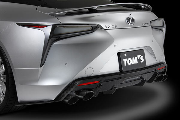 TOMS MUFFLER CUTTER CARBON TAIL: CARBON PIPE SECTION: STAINLESS STEEL FOR  LC URZ100  17408-TUZ11