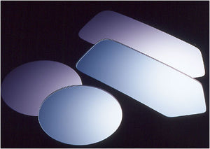 CRAFT SQUARE TOURING COMPETITION MIRROR TRIANGULAR CORNER MOUNT BLUE MIRROR FOR MITSUBISHI LANCER EVO CT9A TCA-F-CT9A-BLUE-LENS