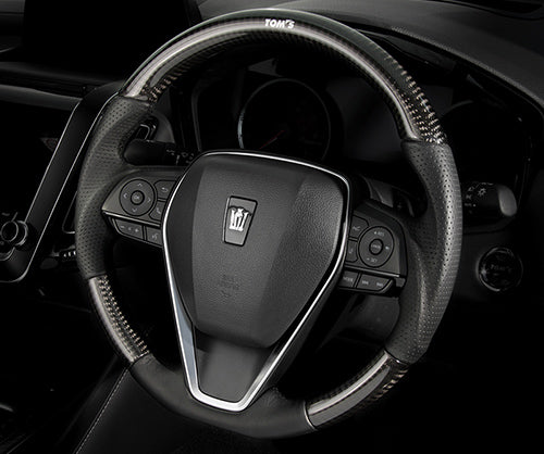 TOMS STEERING CARBON  FOR TOYOTA CROWN GWS224 AZSH2 ARS220  45100-TAS20