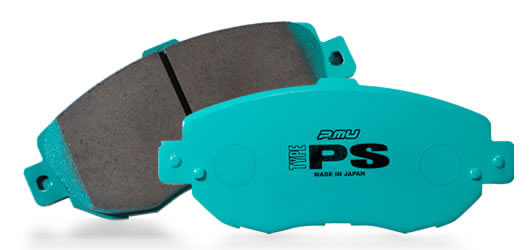 PROJECT MU STREET SPORTS TYPE PS FRONT BRAKE PADS WITHOUT SENSOR FOR VOLKSWAGEN POLO 6R BLUE GT Z316-TYPE-PS