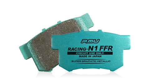 PROJECT MU RACING RACING-N1 FFR REAR BRAKE PADS WITHOUT SENSOR FOR ROVER 220 1.6 GTI R388-RACING-N1-FFR