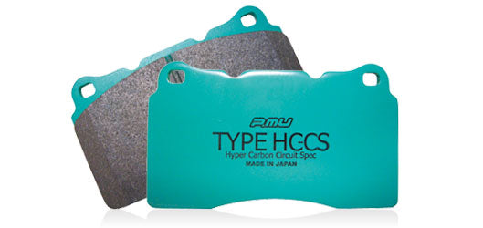 PROJECT MU STREET SPORTS TYPE HC-CS FRONT BRAKE PADS WITHOUT SENSOR FOR RENAULT ALPINE 3.0 A610 Z395-TYPE-HC-CS