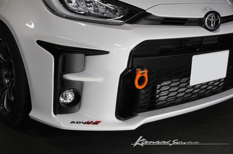 KANSAI SERVICE FOLDABLE REAR TOW HOOK CHROME FOR SUBARU IMPREZA GVB KHF116C