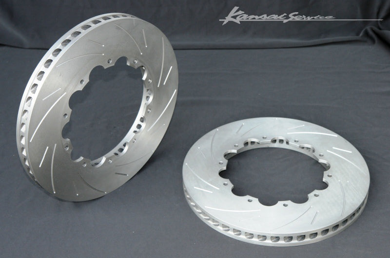 KANSAI SERVICE FRONT BRAKE ROTOR SET FOR NISSAN GT-R R35 2011- KBN021