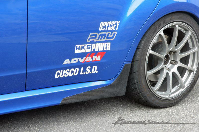 KANSAI SERVICE CARBON SIDE PROTECTOR FOR SUBARU IMPREZA GVB GRB KAF042