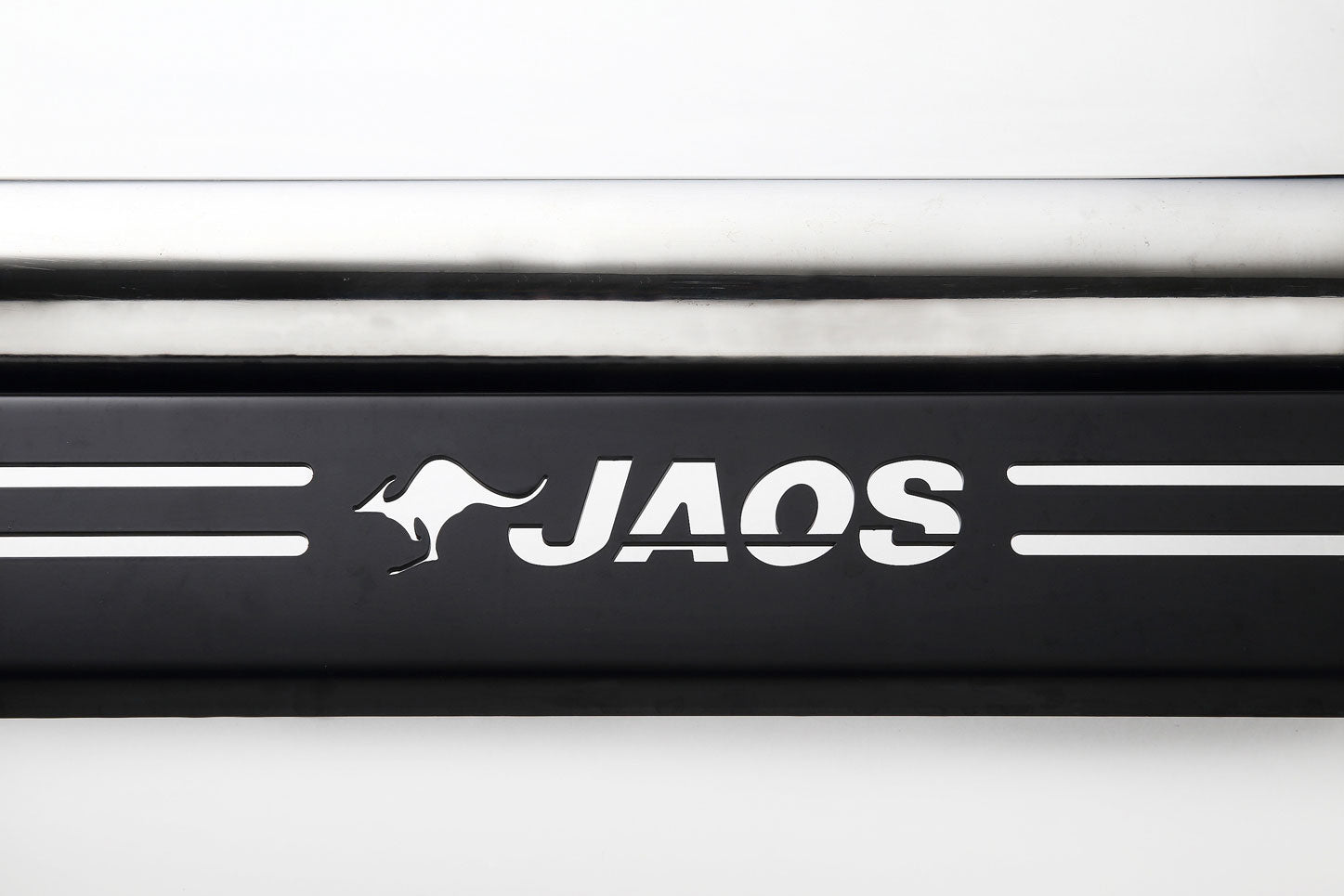 JAOS FRONT SKID BAR POLISH BLACK FOR TOYOTA HILUX SURF 125 B150096B