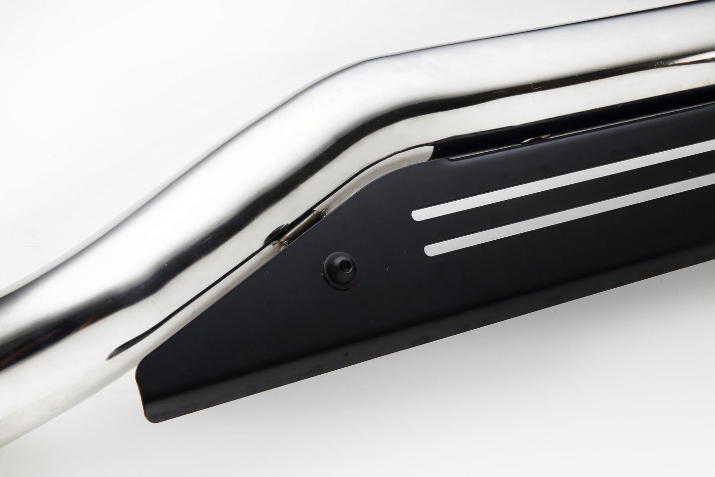 JAOS FRONT SKID BAR POLISH BLACK FOR TOYOTA HILUX SURF 125 B150098B