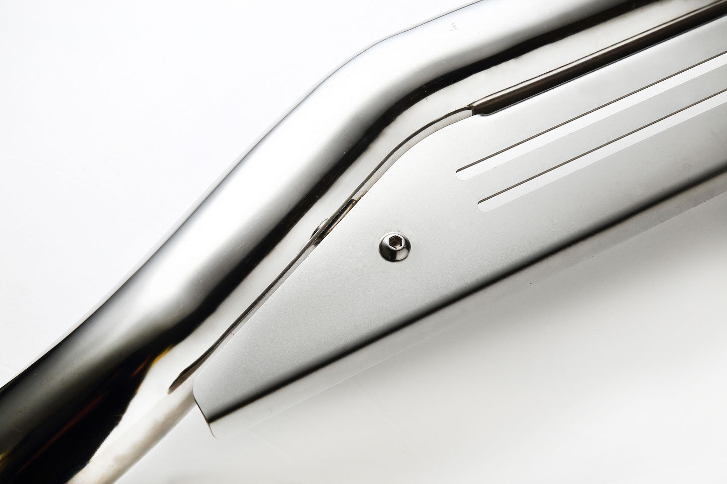 JAOS FRONT SKID BAR POLISH BLAST FOR MITSUBISHI DELICA D:5 2019- DIESEL B150306A