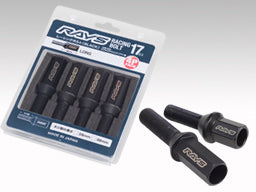 RAYS RACING SERIES 17HEX RACING BOLT SET (LONG-MEDIUM TYPE) L35 MEDIUM TYPE (HEAD PART L35-PACK OF 4) M14X1.5 FOR  7413-M12-1-5-5