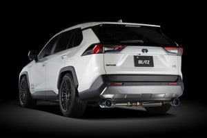 BLITZ NUR-SPEC CUSTOM EDITION STYLED EXHAUST TI FOR TOYOTA AQUA MXPK11 63581V