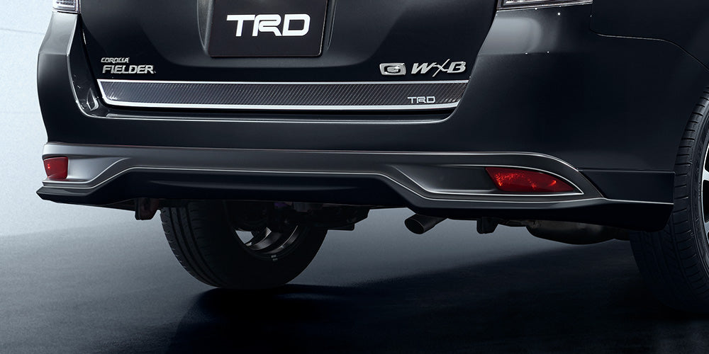 TRD REAR BUMPER SPOILER (BLACKISH AGEHA (221)  For COROLLA FIELDER 16#  MS343-12008-C1