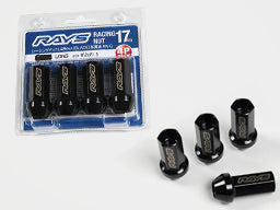 RAYS RACING SERIES 17HEX L48 RACING NUT LONG NON-PENETRATING TYPE (RN-C) 4 PACK M12X1.25 FOR  7413-M12-1-5-3