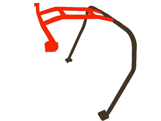 SAITO ROLLCAGE MAIN ARC CHROMOLY FOR HONDA S660 JW5