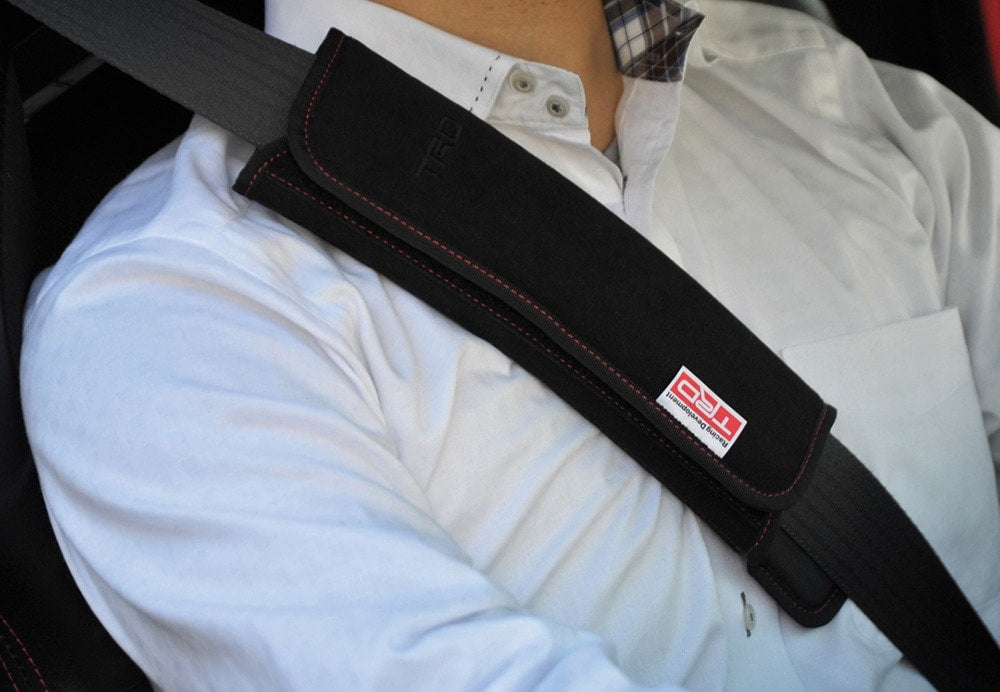 TRD SHOULDER PADS BLACK STITCH  For HIACE REGIUS ACE 2##  MS010-00012