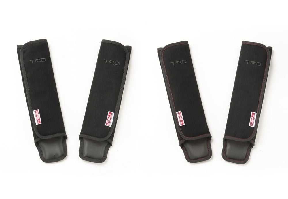 TRD FRONT RED STITCHING SHOULDER PAD  For HARRIER 6#  MS010-00013