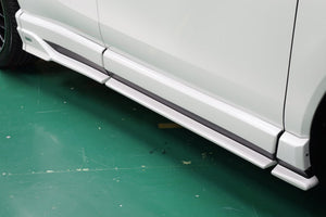 TOMS SIDE STEP WHITE PEARL 070 FOR TOYOTA HARRIER MXUA80 85 51082-TAU80-W