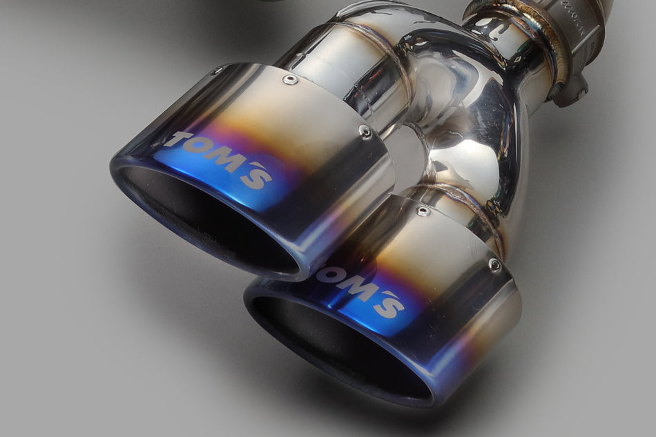 TOMS EXHAUST SYSTEM BARREL TITANIUM TAIL FOR TOYOTA SUPRA DB02 17400-TDB02