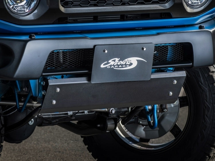 SHOWA GARAGE SKID PLATE BLACK FOR SUZUKI JIMNY JB74W E00038