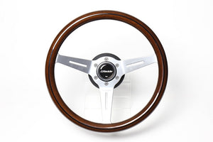 GREDDY SPORTS STEERING WOOD TYPE DARK BROWN FOR  16600009