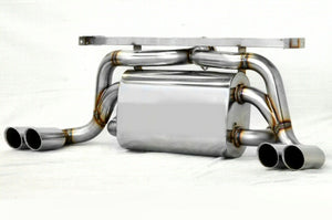 KREISSIEG F1 SOUND VALVETRONIC EXHAUST SYSTEM SUPER HOWLING VER. STAINLESS STEEL FLOATING CURL TAIL SANDBLAST KSG LOGO MARK FOR FERRARI F355 M2.7 F355-12-STAINLESS