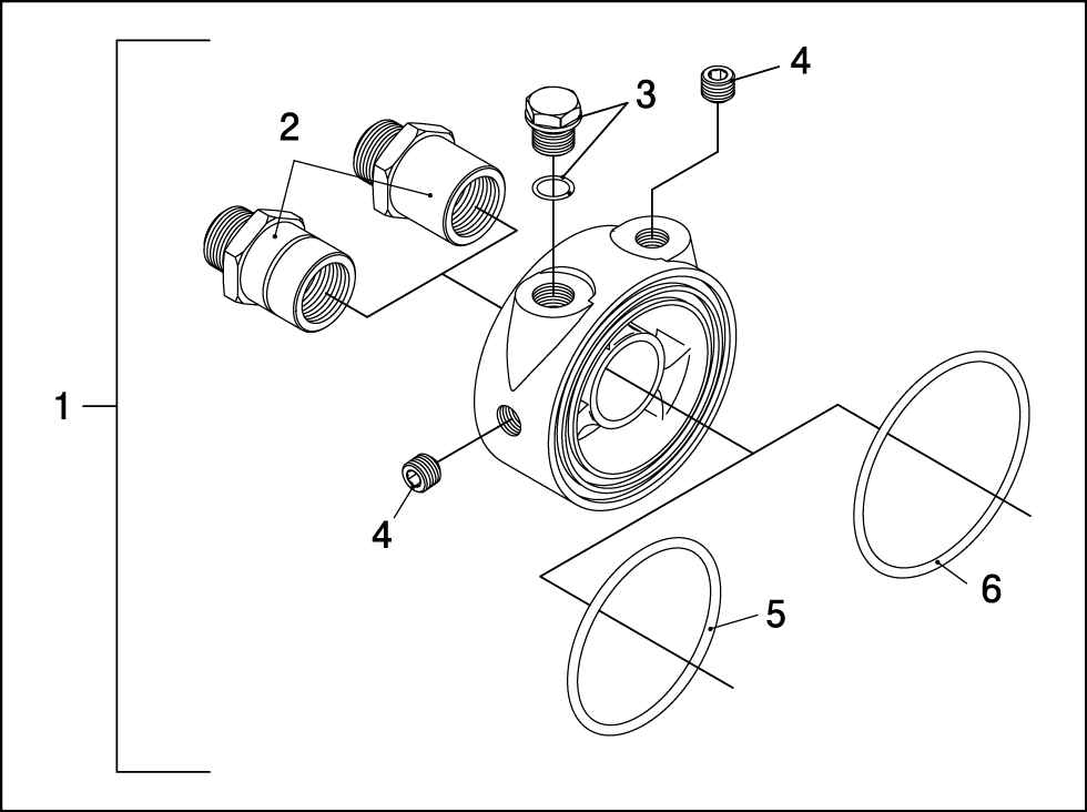 GREDDY OIL PRESSURE OIL TEMPERATURE SENSOR ATTACHMENT REPAIR PARTS FOR   11900672